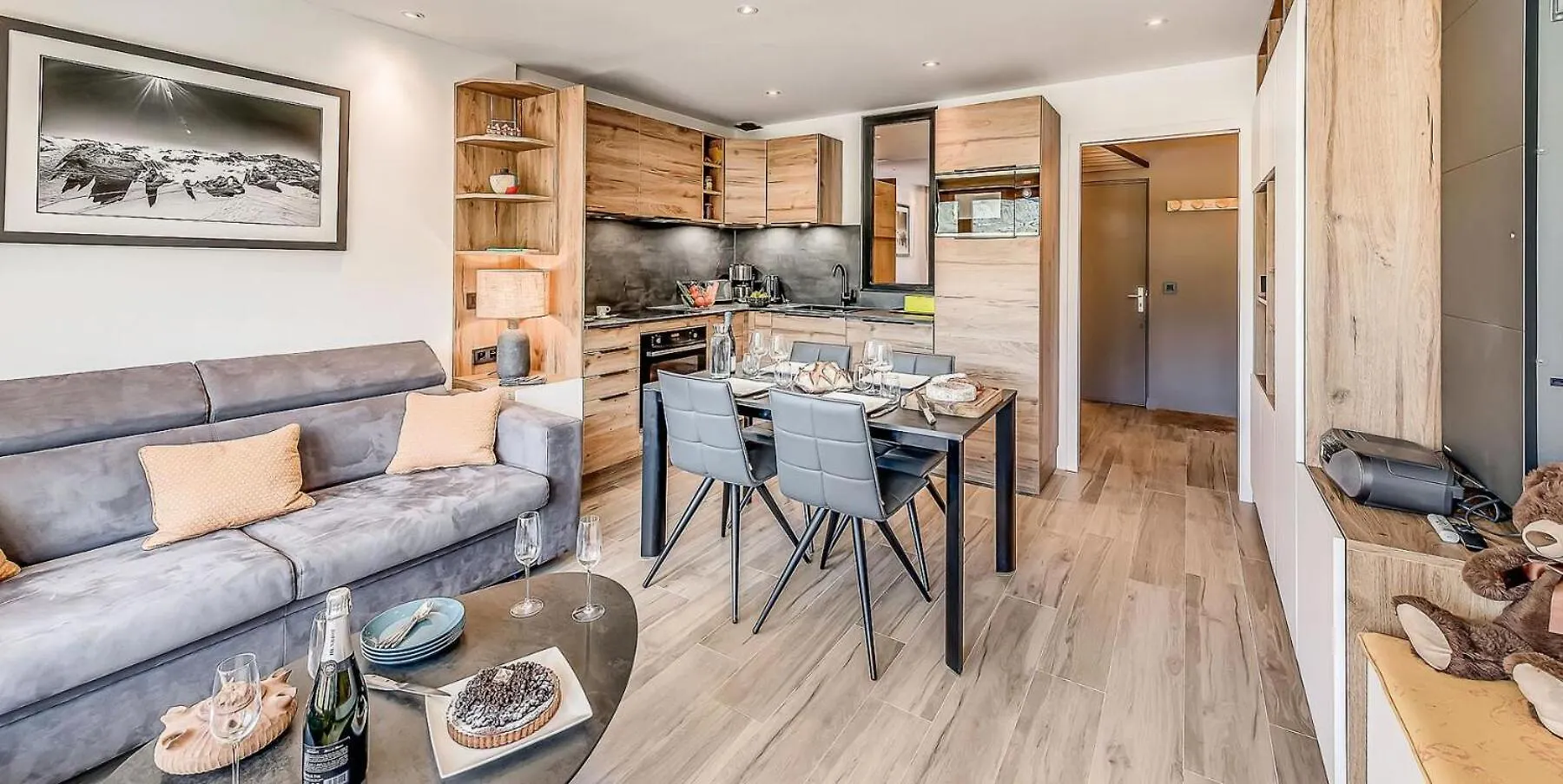 Residence Bec Rouge - Appartement Renove 3, Ski Au Pied, Vue Lac Mae-8104 Tignes Frankrijk